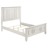 Sandy Beach - Panel Bed with High Headboard