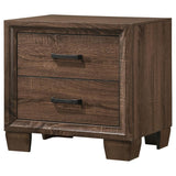 Brandon - 2-Drawer Nightstand - Medium Warm Brown