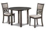 Gia - Conjunto De Mesa Con 2 Sillas