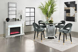 Ellie - Pedestal Counter Height Dining Room Set