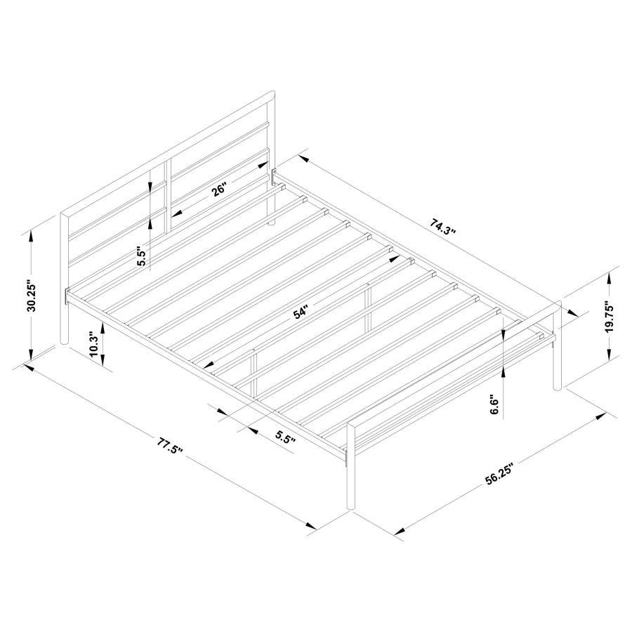 Fisher - Cama de metal