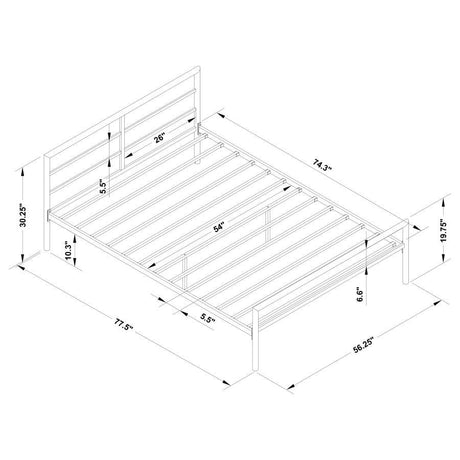 Fisher - Cama de metal