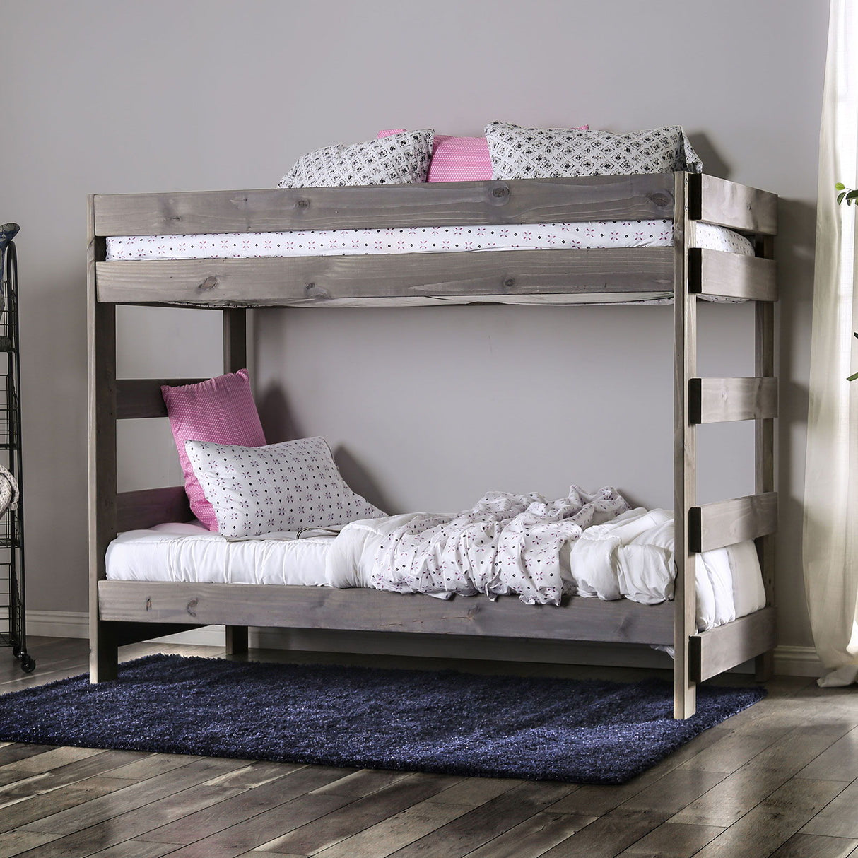 Arlette - Bunk Bed With 2 Slat Kits