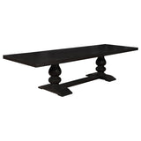 Phelps - Mesa de comedor rectangular - Antique Noir