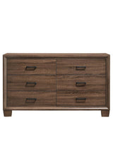 Brandon - 6-Drawer Dresser - Medium Warm Brown