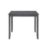 Gia - Conjunto de mesa de mostrador cuadrada