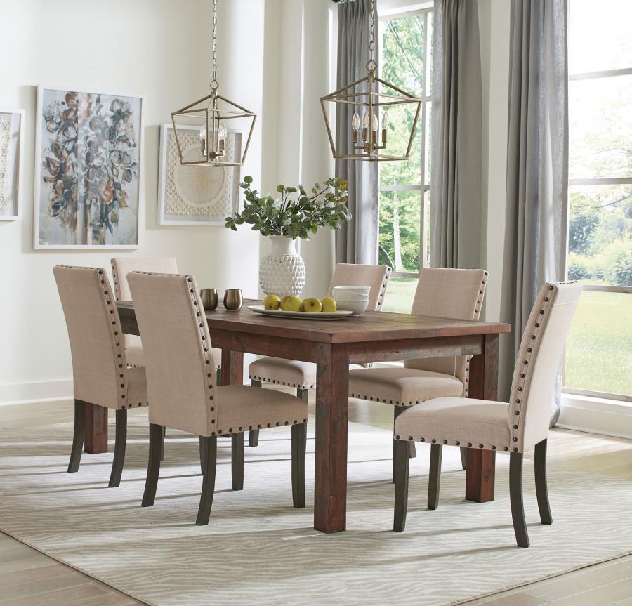 Coleman - Dining Set - Rustic Golden Brown