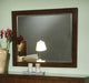 Jessica Rectangular Wall Dresser Mirror Cappuccino image