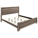 Kauffman Eastern King Panel Bed Washed Taupe image