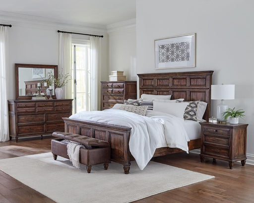 Avenue 4-piece Queen Bedroom Set Weathered Burnished Brown image