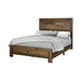 Sidney Eastern King Panel Bed Rustic Pine image