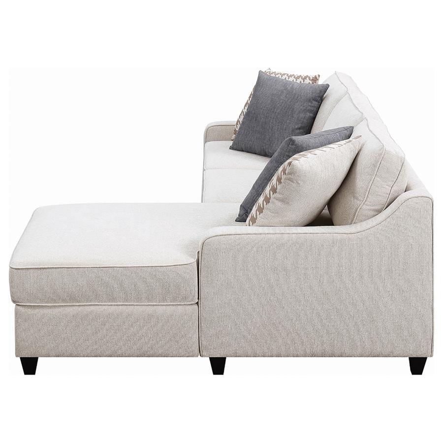 Mcloughlin - Upholstered Sectional - Platinum