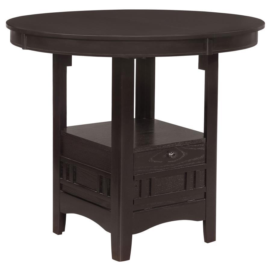 Lavon - Oval Counter Height Table - Espresso