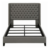 Bancroft - Demi-wing Upholstered Bed