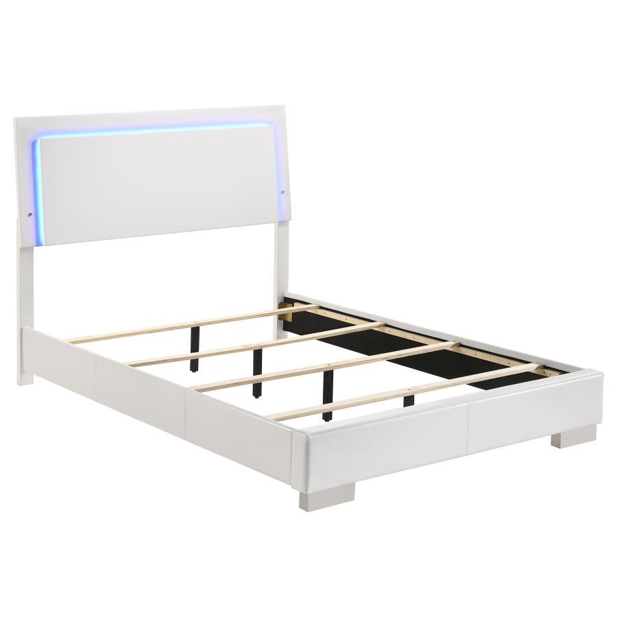 Felicity - Conjunto De Dormitorio Con Cabecero Led Y Espejo