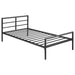 Fisher Twin Metal Bed Gunmetal image