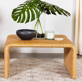 Juanita - Square Rattan Coffee Table - Natural