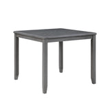 Gia - Conjunto de mesa de mostrador cuadrada