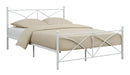 Hart Queen Platform Bed White image