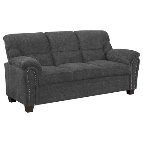 Clemintine - Upholstered Sofa with Nailhead Trim