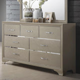 Beaumont - 7-Drawer Rectangular Dresser - Champagne