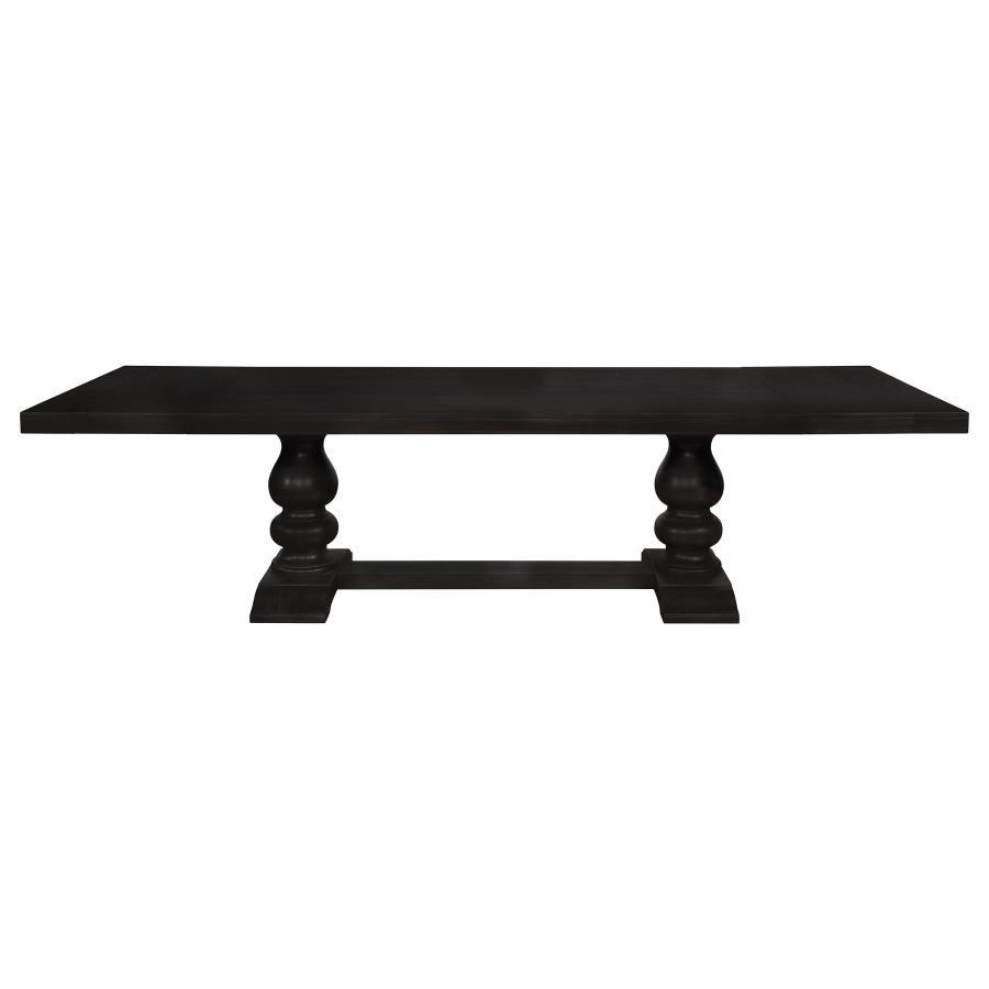 Phelps - Mesa de comedor rectangular - Antique Noir