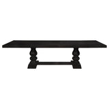 Phelps - Mesa de comedor rectangular - Antique Noir