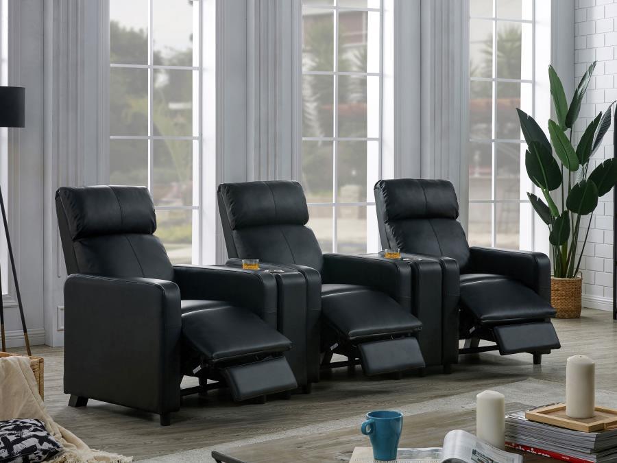 Toohey - Set reclinable de cine en casa