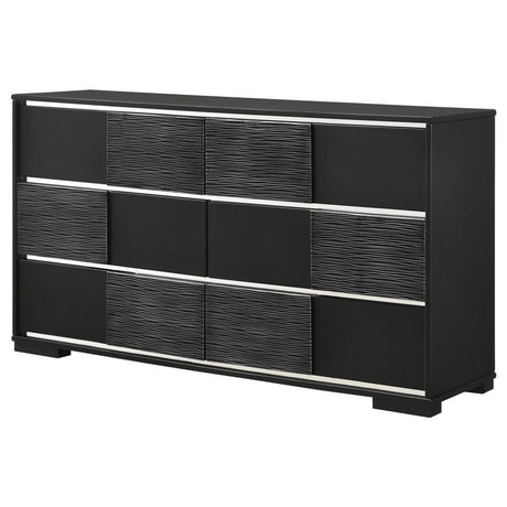 Blacktoft - 6-Drawer Dresser - Black