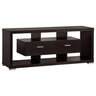 Darien - Geometrical 2-drawer Rectangular TV Console