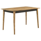 Partridge - Juego de comedor rectangular con altura de mostrador