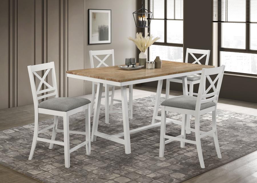 Hollis - Rectangular Counter Height Dining Set