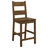 Coleman - Counter Height Stools (Set of 2) - Rustic Golden Brown