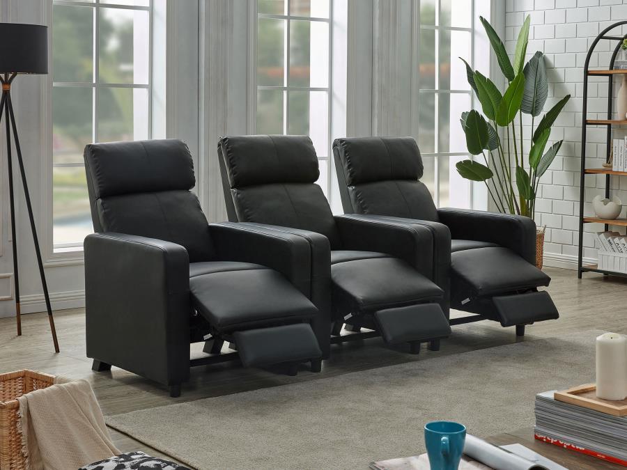 Toohey - Set reclinable de cine en casa