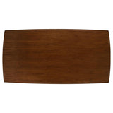 Malone - Mesa de comedor rectangular - Nogal oscuro