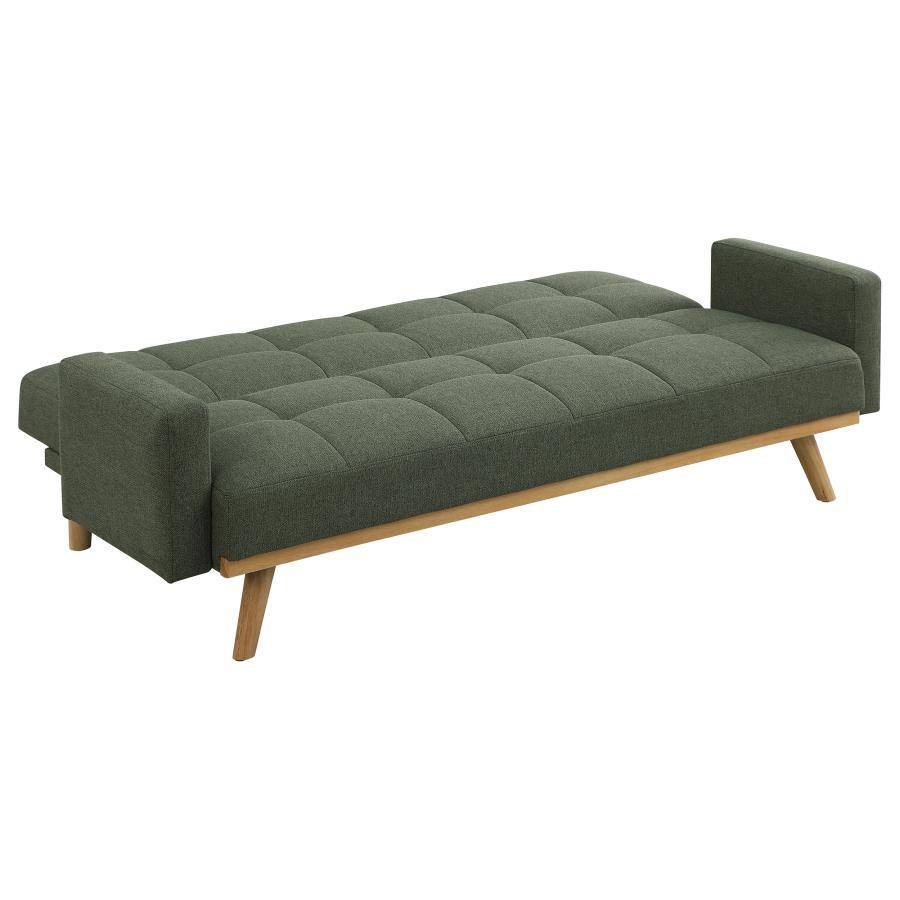 Kourtney - Upholstered Track Arms Covertible Sofa Bed