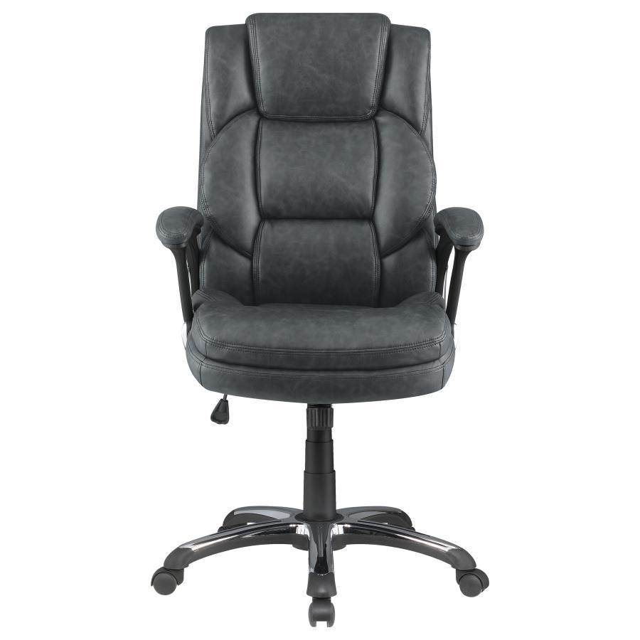 Nerris - Adjustable Height Office Chair with Padded Arm