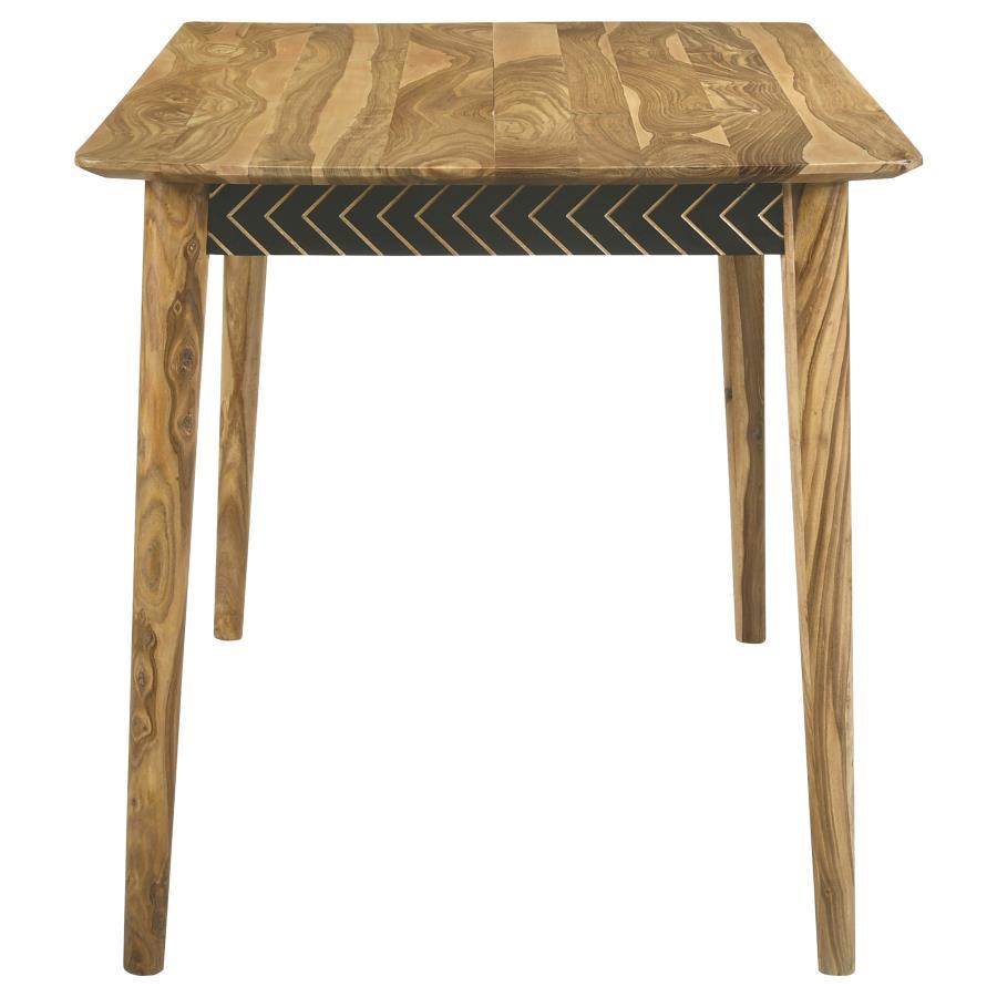 Partridge - Juego de comedor rectangular con altura de mostrador