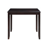 Gia - Conjunto de mesa de mostrador cuadrada