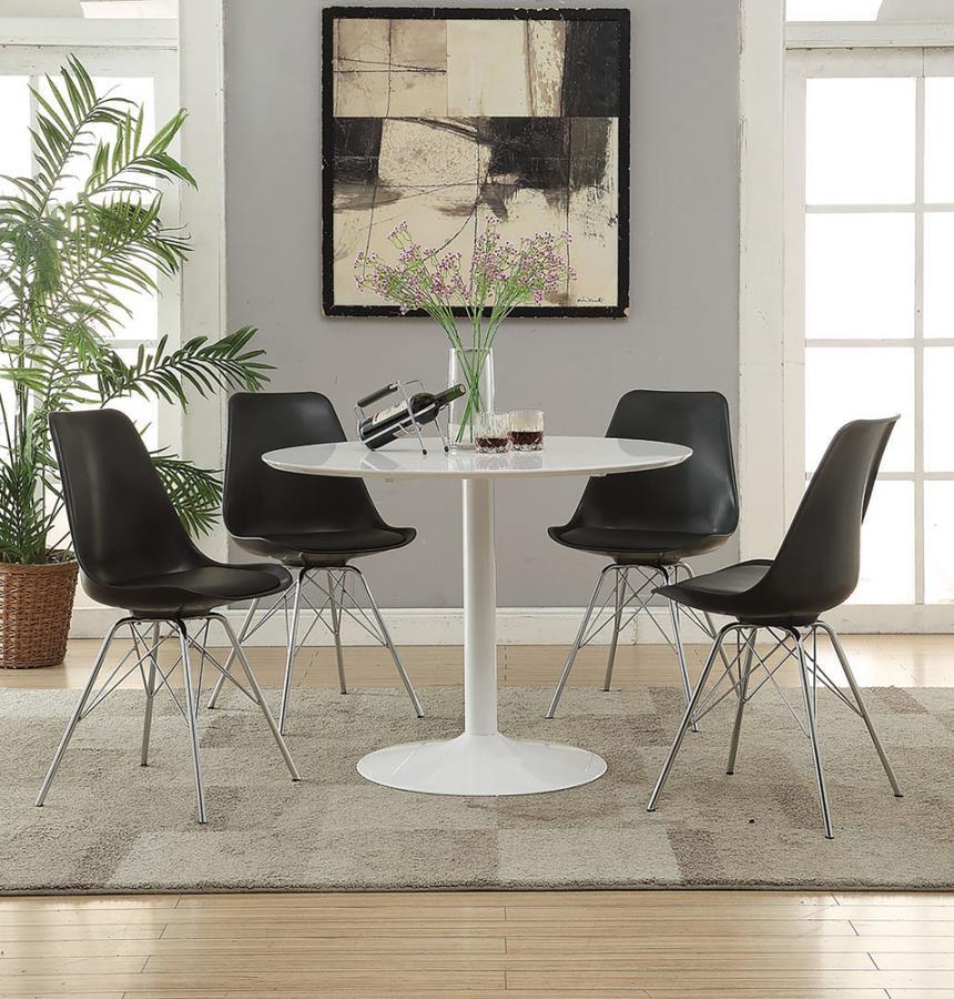 Lowry - Round Dining Table - White