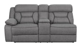 Higgins - LAF Power Loveseat - Gray