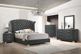 Melody - 6-Drawer Upholstered Dresser