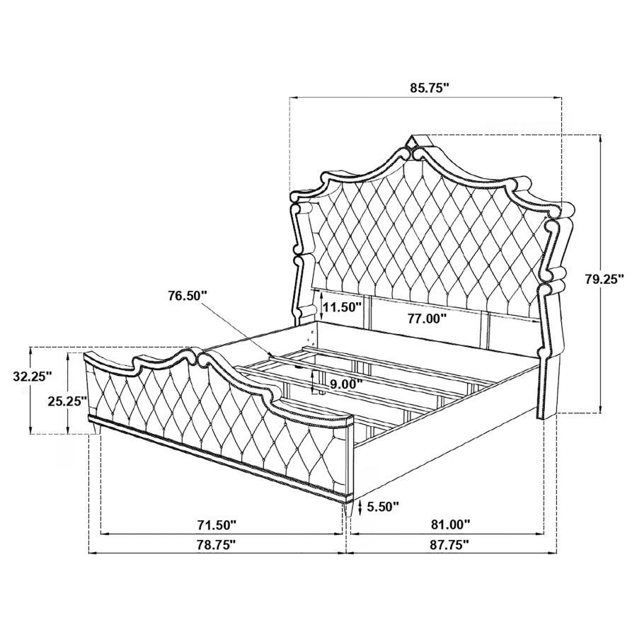 Antonella - Bed