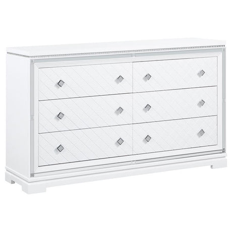 Eleanor - Rectangular 6-Drawer Dresser