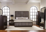 Durango - Upholstered Bed Peppercorn