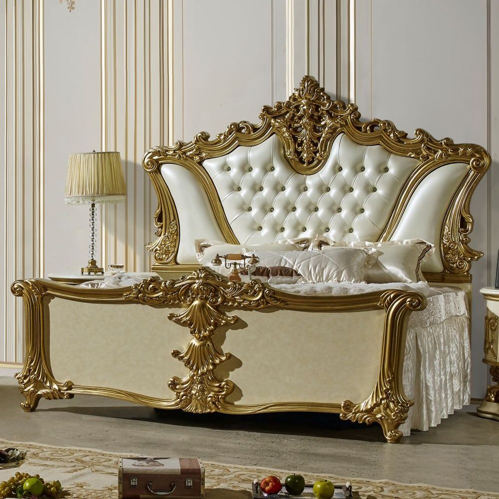 HD-5133 - Eastern King Bed - Beige