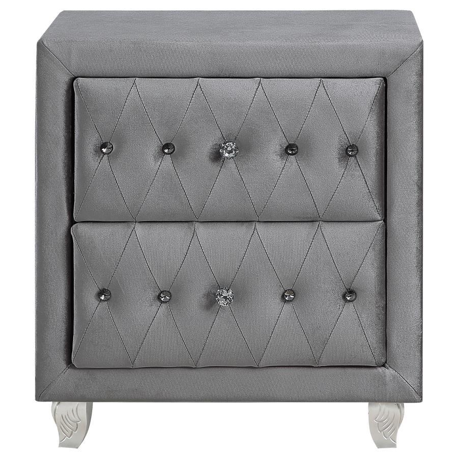 Deanna - 2-drawer Rectangular Nightstand