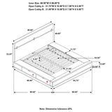 Winslow - Cama con almacenamiento