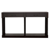 Meredith - 2-Drawer Sofa Table - Coffee Bean