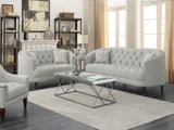 Avonlea - Upholstered Tufted Living Room Set